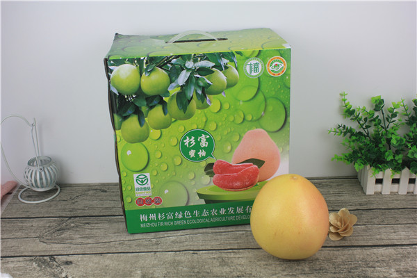 三紅蜜柚包裝（四枚裝）